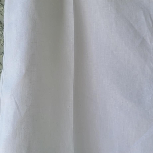 Talbots Linen Women's White Pants - Picture 7 of 11